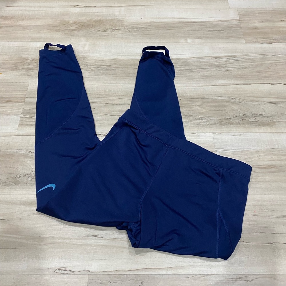 Nike Pro Dri-FIT leggings in blue. - womens size XL